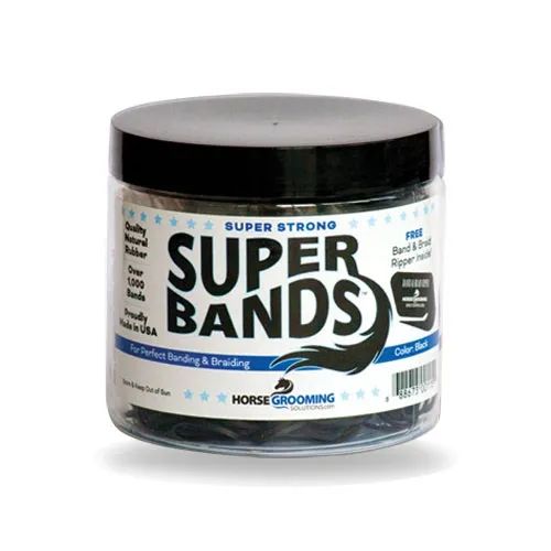 Mähnengummis "Super Bands" ca. 1.000 Stück je Dose