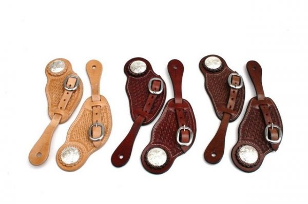 Sporenriemen Breit mit Concho