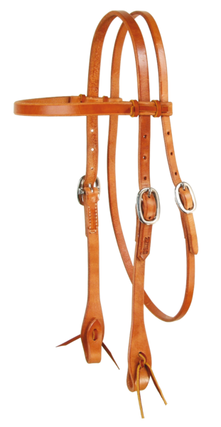 Cowboy Laced Browband Headstall