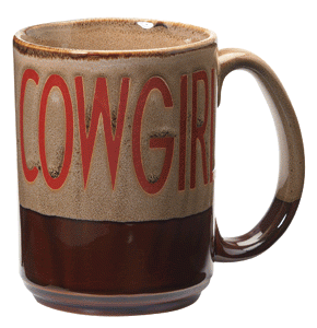 Becher Cowgirl