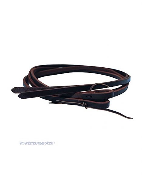 Heavy Oil Harness Split Reins 5/8" Waterloop