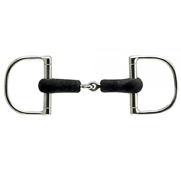 Soft Rubber Mouth Dee Bit - 5 1/2"