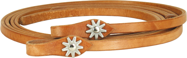 Zügel Harness Leder mit Sporenräder