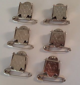 Startnummern Clips