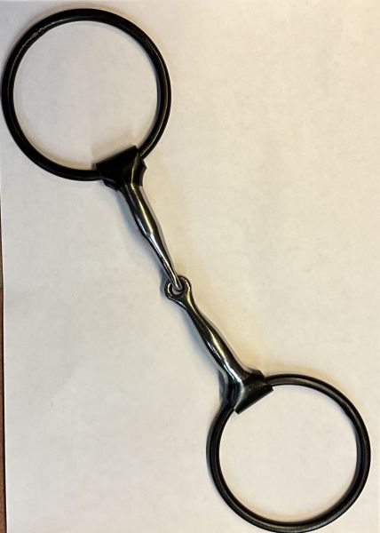 „Dutton Bits“ O-Ring Snaffle, einfach gebrochen