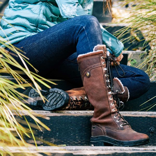 Ariat Damen Boots Wythburn Tall Waterproof in dark brown