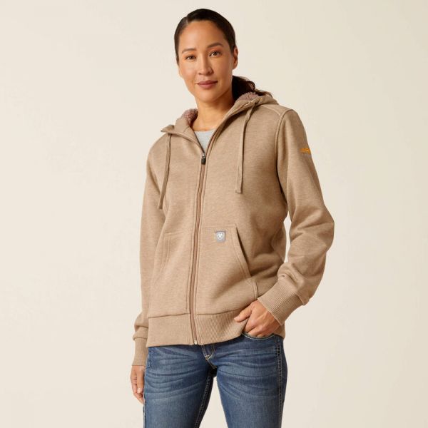 Ariat Damen Zip-Hoody "Rebar All-Weather Sherpa"