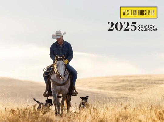 Western Horseman Cowboy Calendar 2025