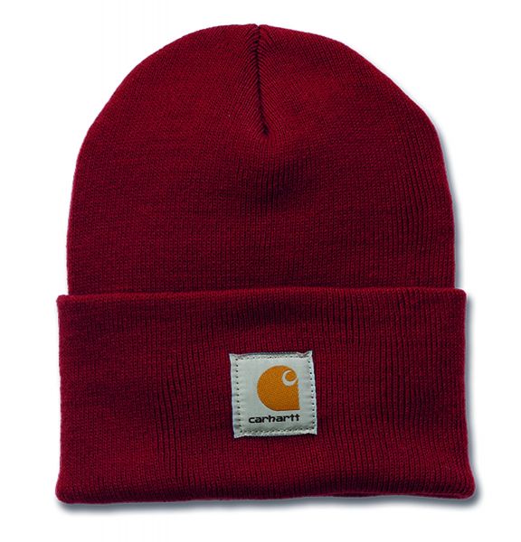 Carhartt Mütze /(Watch Hat Dark Crimson)