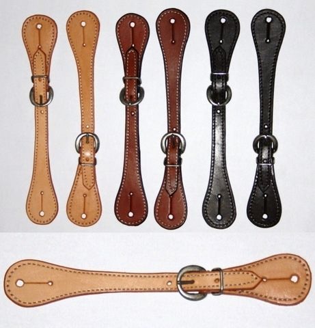 Sporenriemen XVIII US Leder glatt